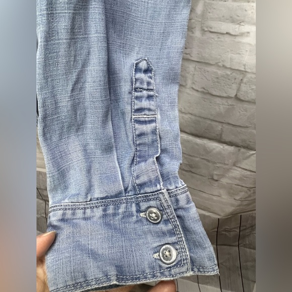 Soft Denim Like Blouse by Caslon - Picture 6 of 9